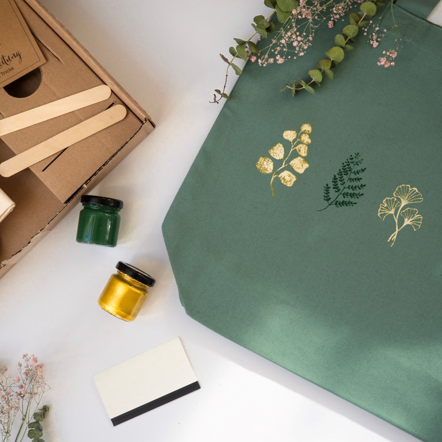 Siebdruck-Workshop Weihnachtsmanufaktur in Edemissen bei Peine