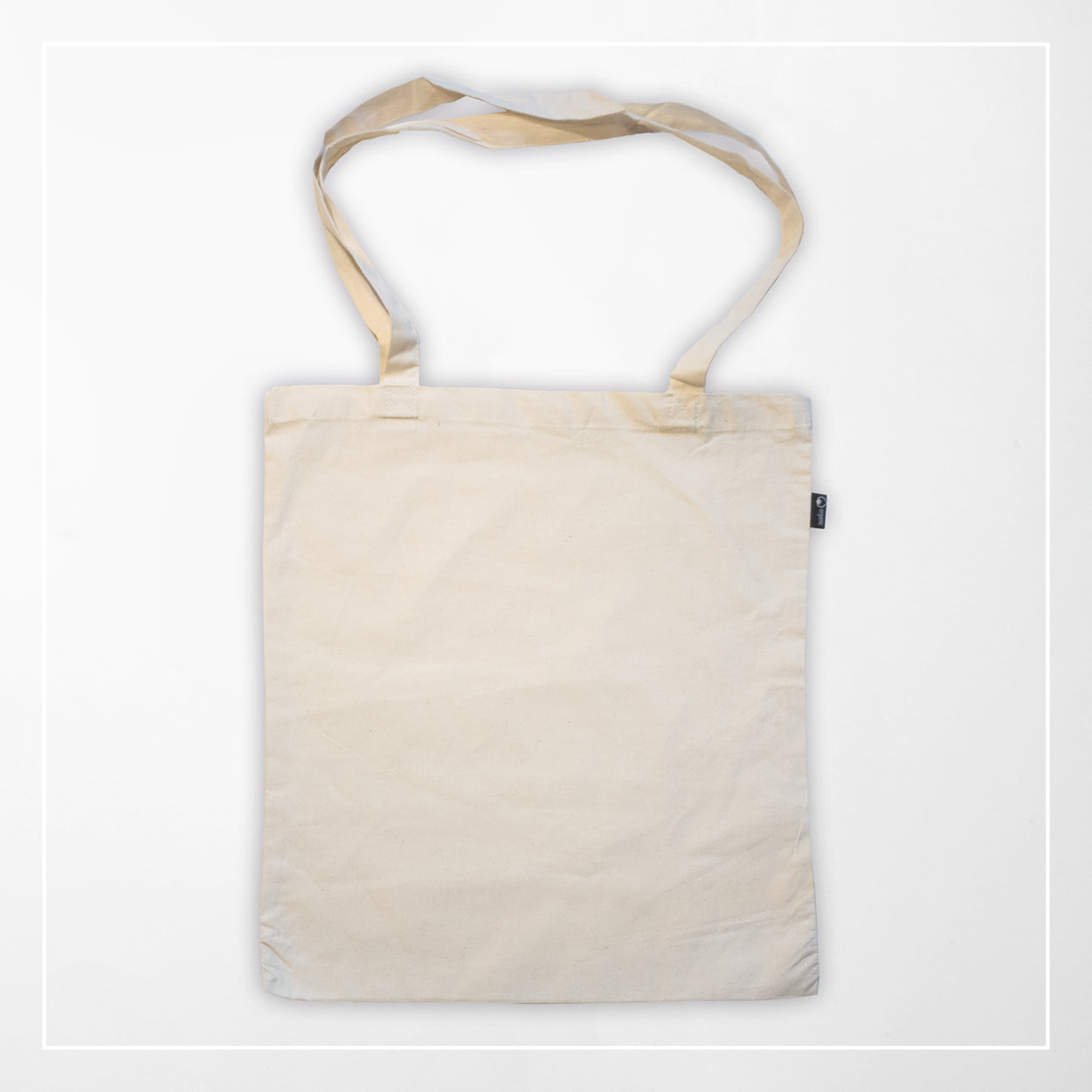 Baumwolltasche - natural, Doppelpack