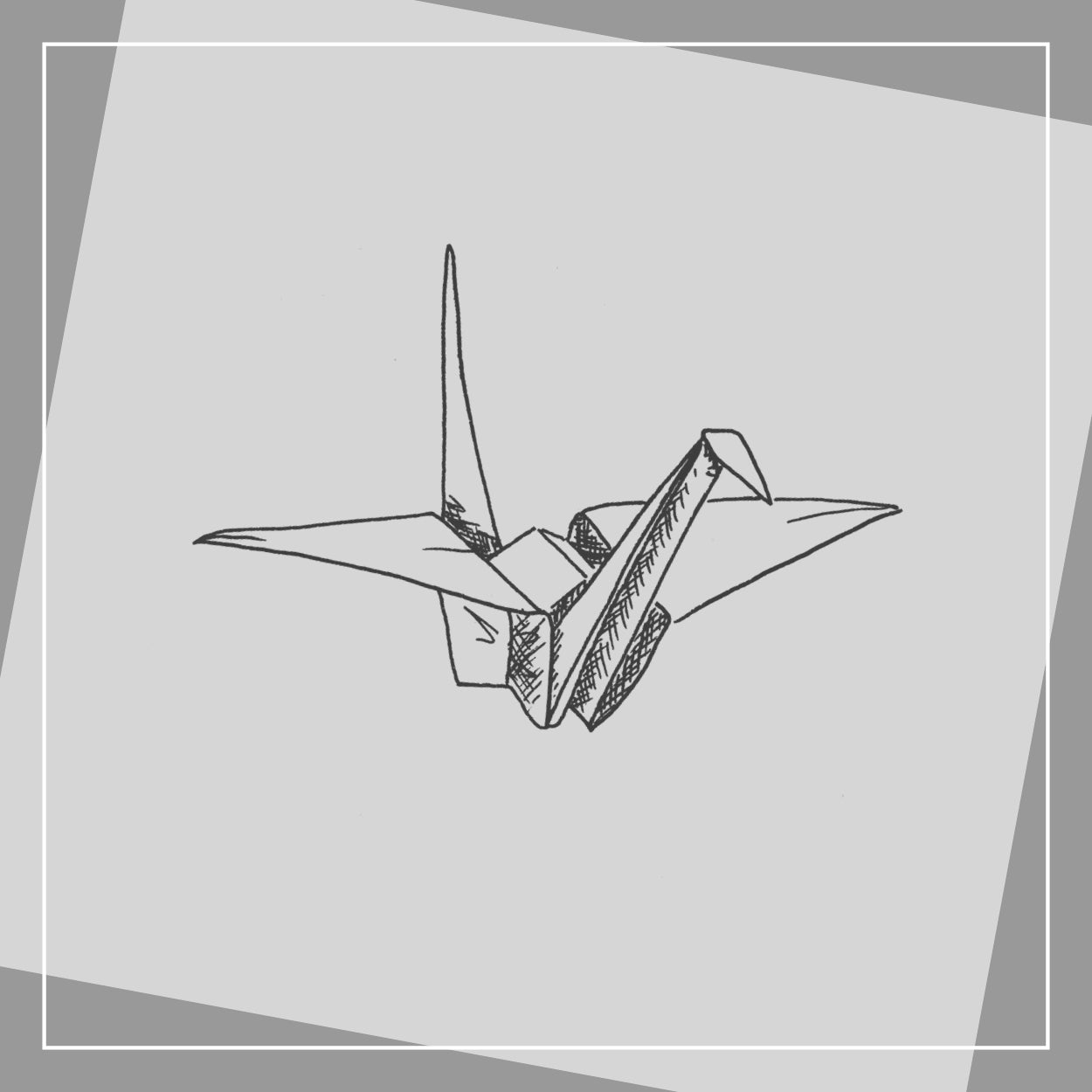 Origami Kranich