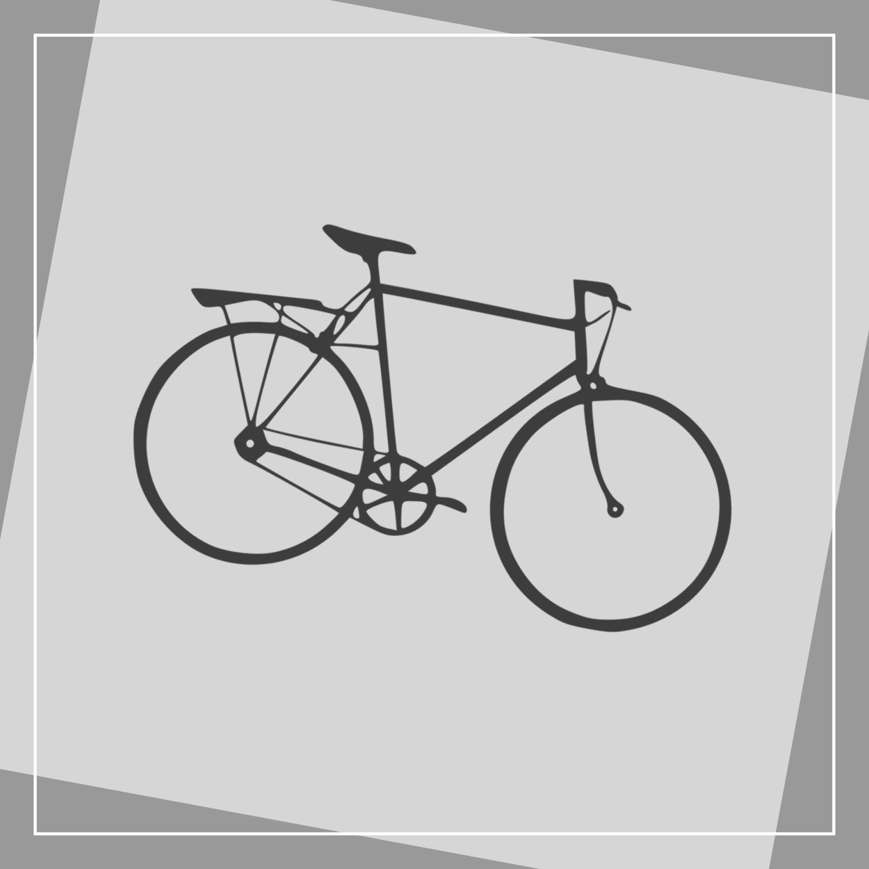 rennrad gezeichnet Rennrad