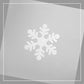Schneeflocke mittel