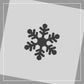 Schneeflocke mittel
